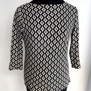 JONES NY 3/4 Sleeves Pullover Top